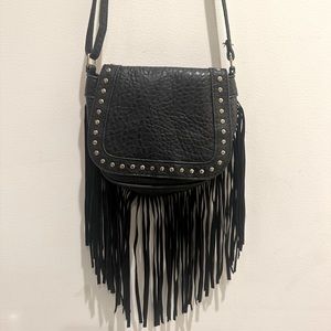 Fringe purse